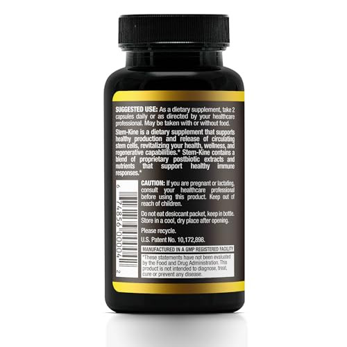 Aidan Products Stem-Kine Stem Cell Supplements, Clinically Proven to Increase