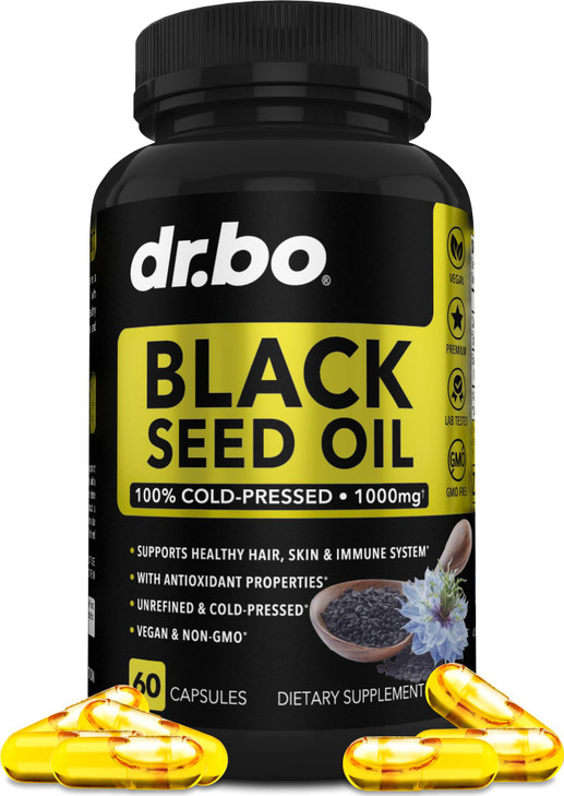Black Seed Oil Capsules Vegan