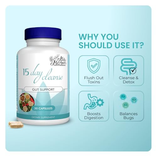 Mila Miamor 15 Day Cleanse - Gut and Colon Support