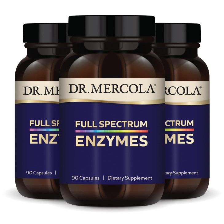 Dr. Mercola Full Spectrum Enzymes - 22 Different Enzymes