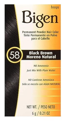 Bigen Hair Color 58-Black Brown-0.21 oz.