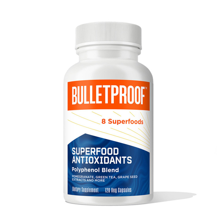 Bulletproof Superfood Antioxidants Capsules, 120 Capsules, Supplement to Fight
