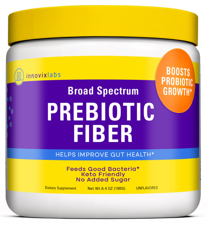 InnovixLabs Prebiotic Fiber Powder for Gut & Digestive Health, High Fiber
