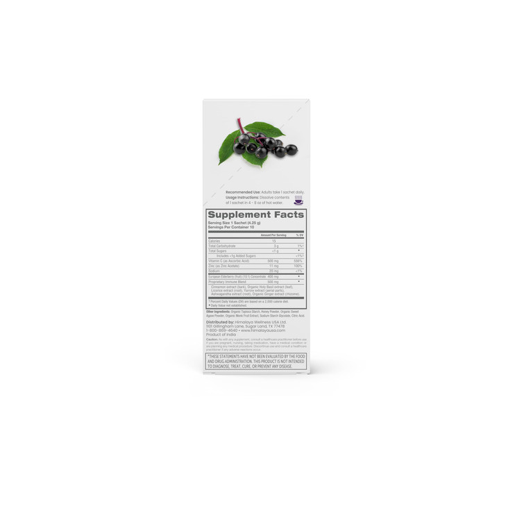 Himalaya Elderberry Mix, Drink Mix Supplement, Immune Support with Elderberry