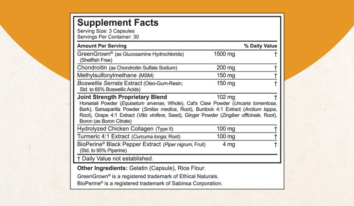 NuBest Joint Xtra - Joint Support Supplement