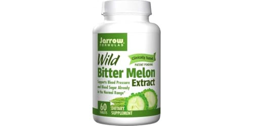 Jarrow Formulas Wild Bitter Melon Extract 1,500 mg, Dietary Supplement, 60