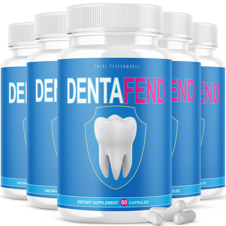 IDEAL PERFORMANCE (5 Pack) Dentafend for Teeth Supplement Dentafend Pill