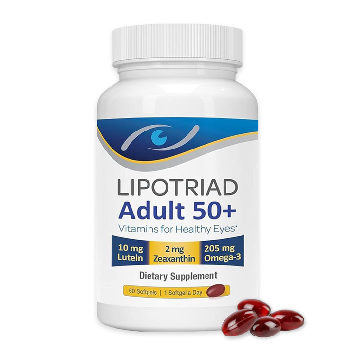 Eye Vitamin and Mineral Supplement with Zinc, Vitamins C & E, Omega 3, Lutein &