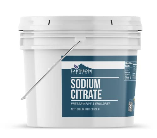 Earthborn Elements Sodium Citrate (1 Gallon), Preservative, Emulsifier