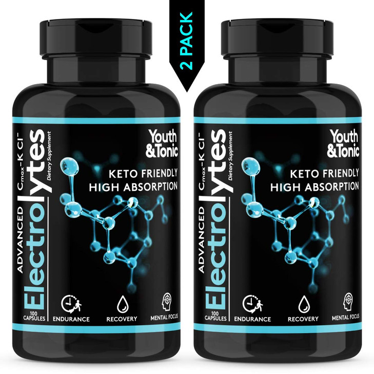 Complete Electrolyte Supplement w High Bioavailability and Cmax Chloride