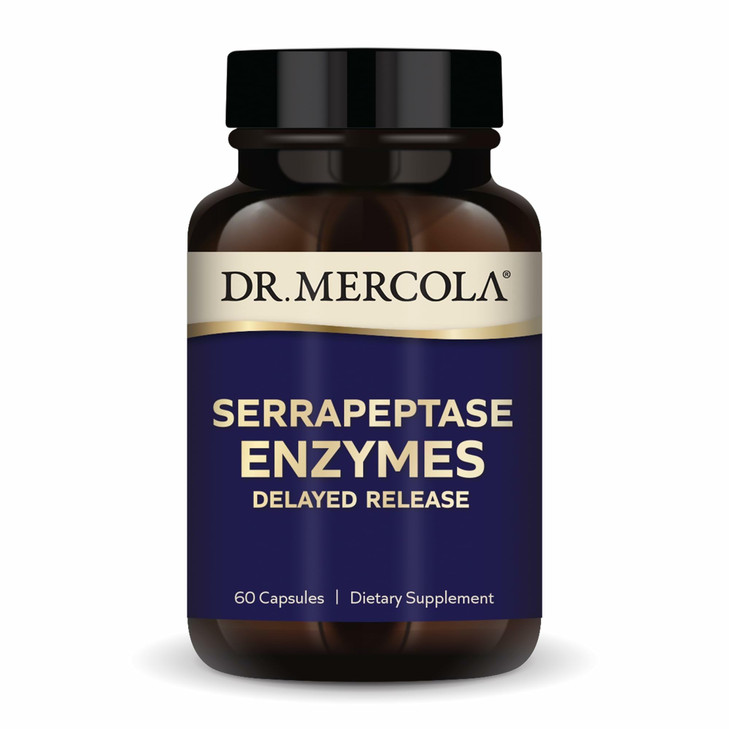 Dr. Mercola Serrapeptase Enzymes - Supports Healthy Cellular Function