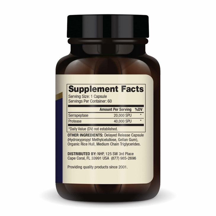 Dr. Mercola Serrapeptase Enzymes - Supports Healthy Cellular Function