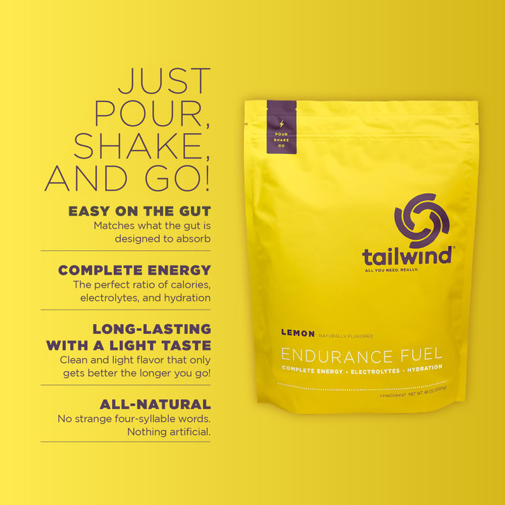 Tailwind Nutrition Endurance Fuel, Carbohydrate & Electrolyte Sports Drink Mix