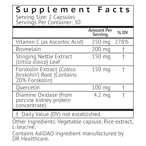 VitaMonk Histamine Blocker for Histamine Intolerance