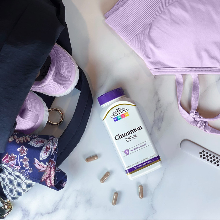 21st Century Cinnamon, 120 Vegetarian Capsules (500 mg per Capsule)