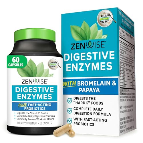 Zenwise Health Digestive Enzymes for Gut Health & Bloating Relief
