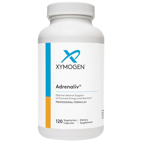 XYMOGEN Adrenaliv - Adrenal Support Supplement to Promote
