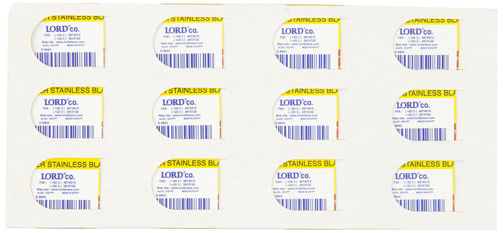 Shark Double Edge Razor Blades, Super Stainless, 5 Count (Pack of 20)