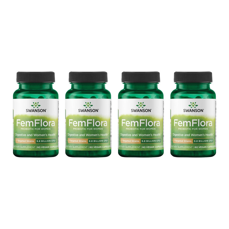 Swanson FemFlora - Feminine Probiotic Supplement Supporting Flora