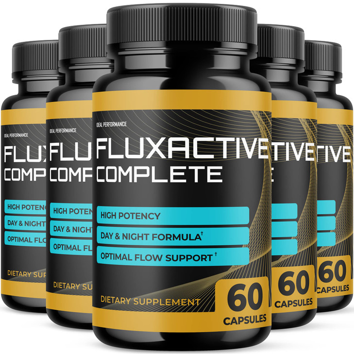 (5 Pack) Fluxactive Complete Package Fluxactive Complete for Prostate Health
