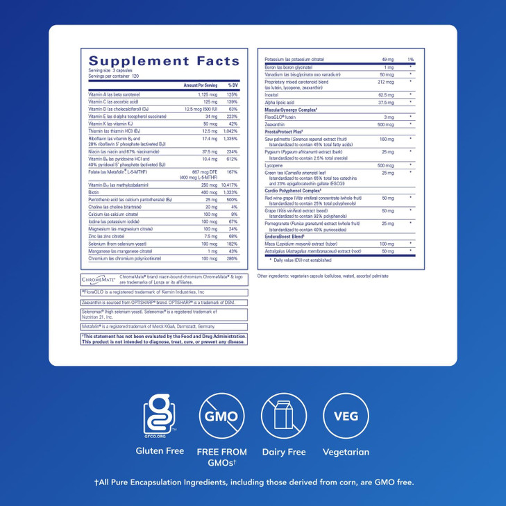 Pure Encapsulations Men's Nutrients