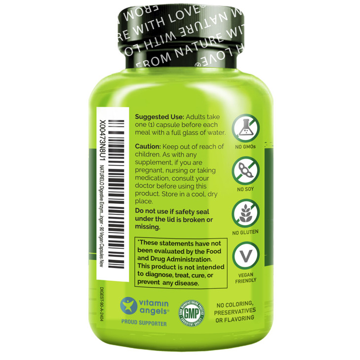 NATURELO Digestive Enzymes