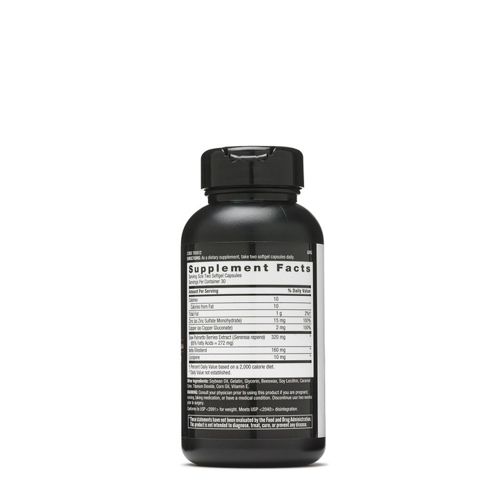 GNC Men's Prostate Formula, 60 Softgels, Supports Normal Reproductive Function