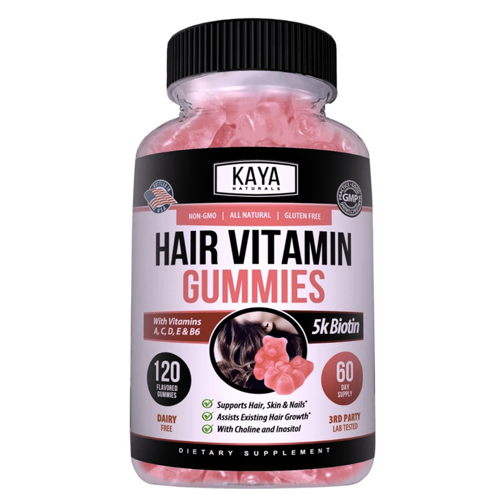 Kaya Naturals Hair Growth Gummies