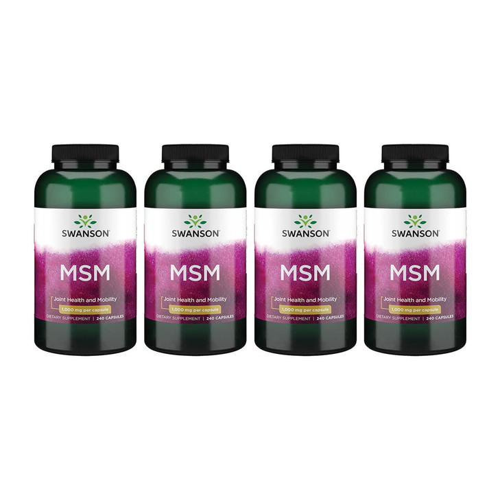 Swanson MSM - Essential Minerals Promoting Mobility & Joint Health Support