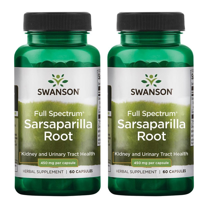 Swanson Sarsaparilla Root-Traditional Herbal Supplement Promoting Skin Health