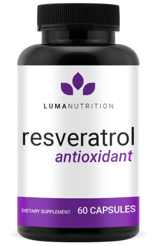 Luma Nutrition High Purity Resveratrol Supplement