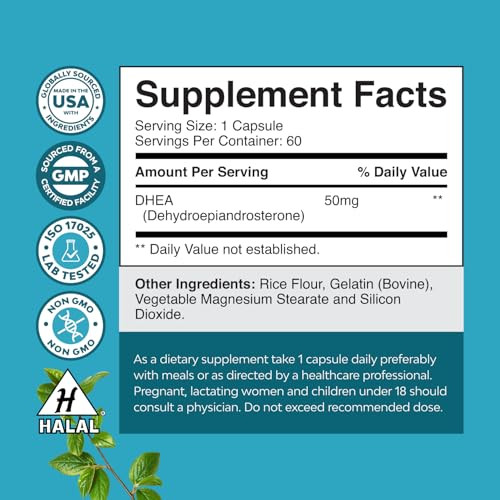 DHEA Supplement for Women & Men