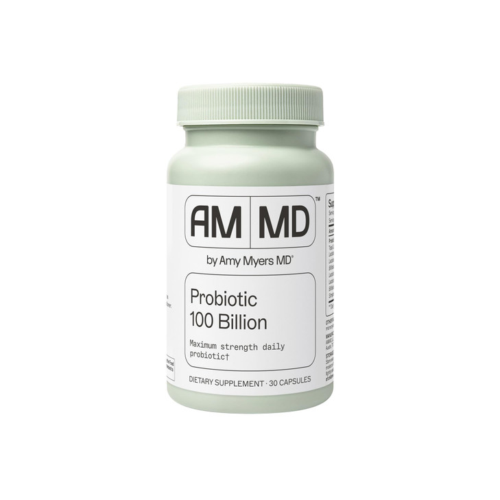 Amy Myers MD Probiotic Capsules 100 Billion - Maximum Strength Daily Probiotic