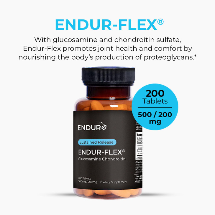 ENDUR-FLEX, Glucosamine Chondroitin Joint Support Supplement For Helping