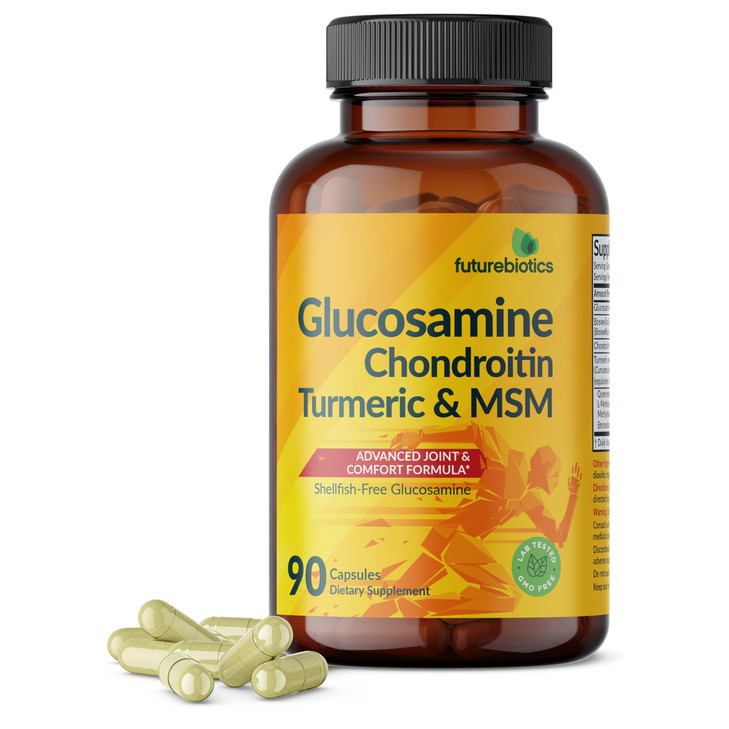 Futurebiotics Glucosamine Chondroitin Turmeric & MSM Advanced Joint Formula