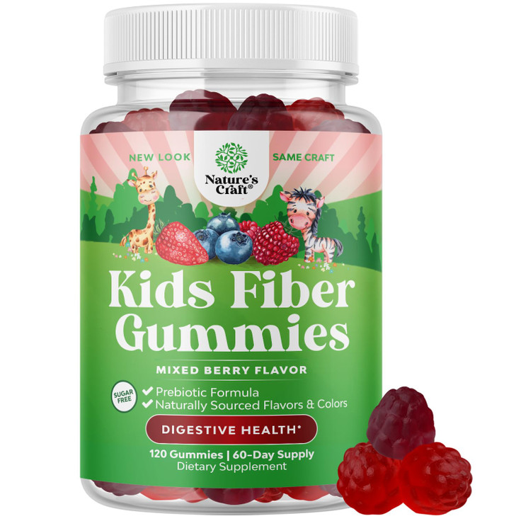 High Prebiotic Fiber Gummies for Kids