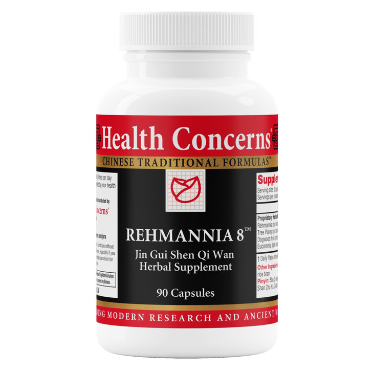 Health Concerns Rehmannia 8 - Kidney Cleanse Detox & Repair Supplement