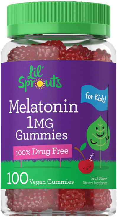 Carlyle Kids Melatonin Gummies - 1 mg 100 Count