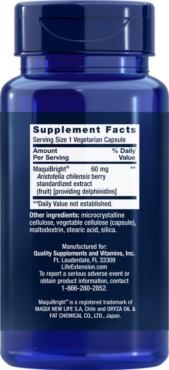 Life Extension Tear Support with MaquiBright, 90 Veg Caps (Pack of 2)