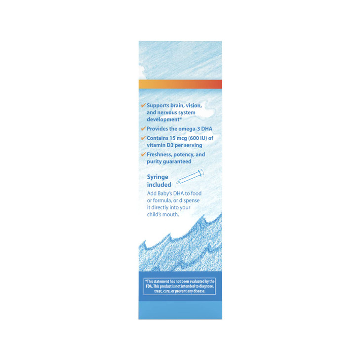 Carlson - Baby's DHA, Liquid DHA Baby Supplement,