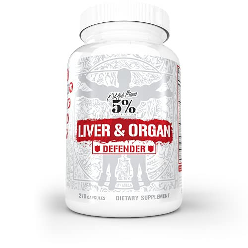 5% Nutrition Rich Piana Liver & Organ Defender Cycle Support Plus NAC