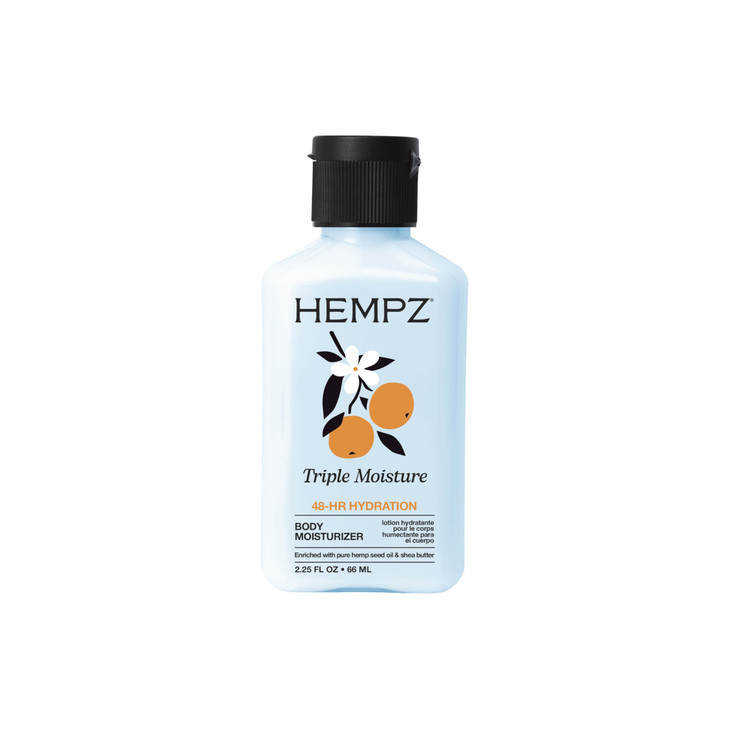 HEMPZ Body Lotion Triple Moisture - Whipped Crème Daily Moisturizing Cream, Shea Butter Hand and Body Moisturizer - Hemp Lotion - Skin Care Products,