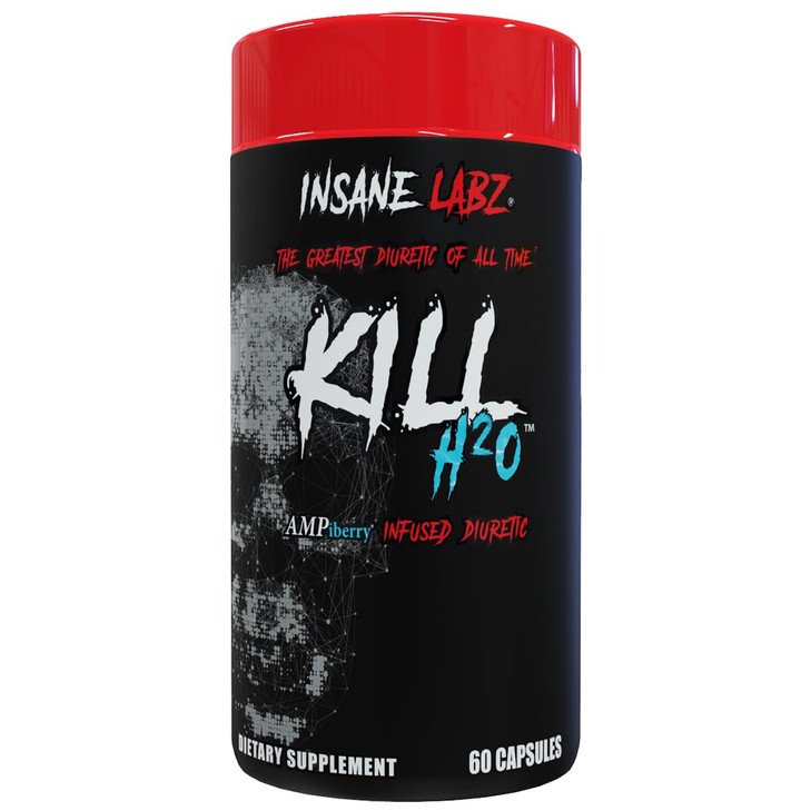 Insane Labz Kill H2O, AMPiberry Infused Diuretic, Reduce Water Retention