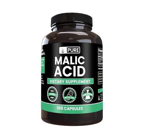 Pure Original Ingredients Malic Acid (365 Capsules) No Magnesium Or Rice