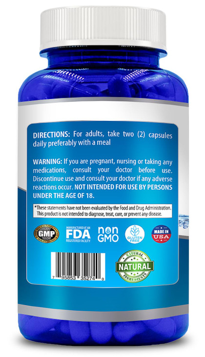 Natural Vitamin CoQ10 400mg 200 Capsules Maximum Strength High Absorption Gluten