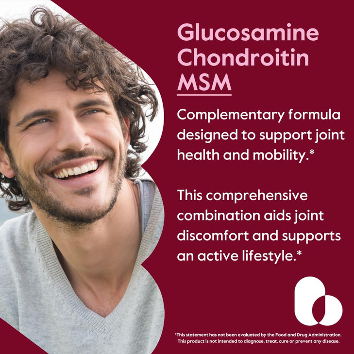 BESTVITE Glucosamine Chondroitin MSM 500/400/100 per Capsule (240 Capsules)