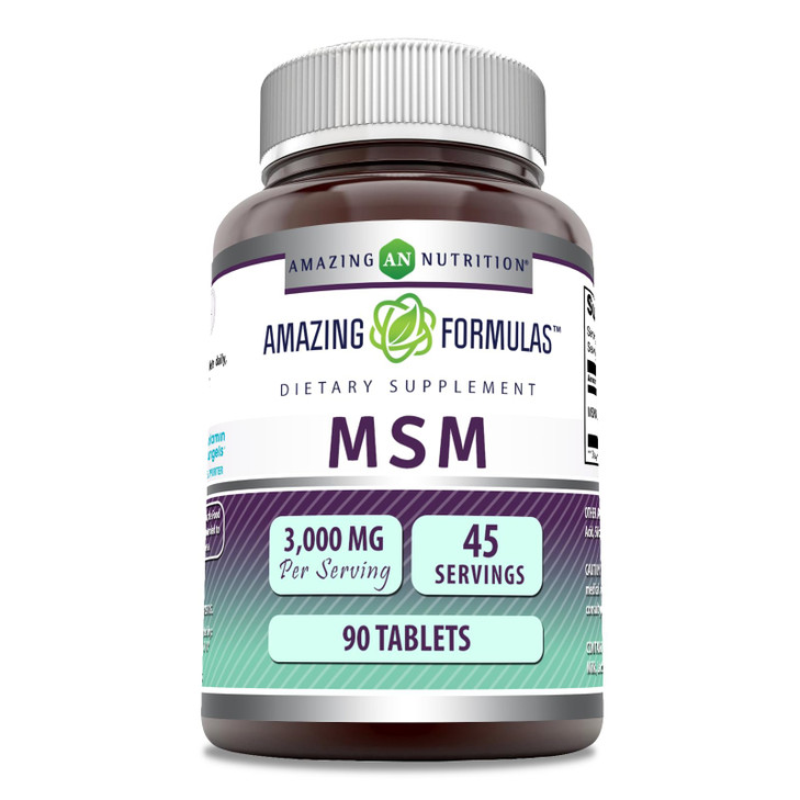 Amazing Formulas MSM (Methylsulfonylmethane) Tablets