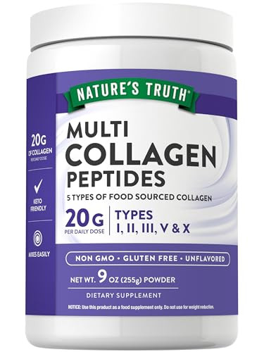 Nature's Truth Multi Collagen Peptide Powder - 9 oz
