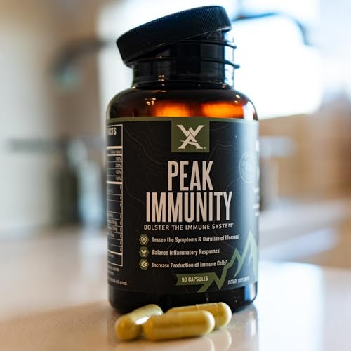 Wilderness Athlete - Peak Immunity - Vitamin D, Vitamin C, Zinc Supplements