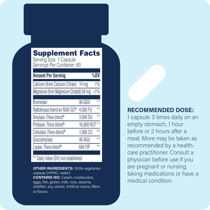 Enzyme Science Nattokinase Pro with NSK-SD - Organic Supplement